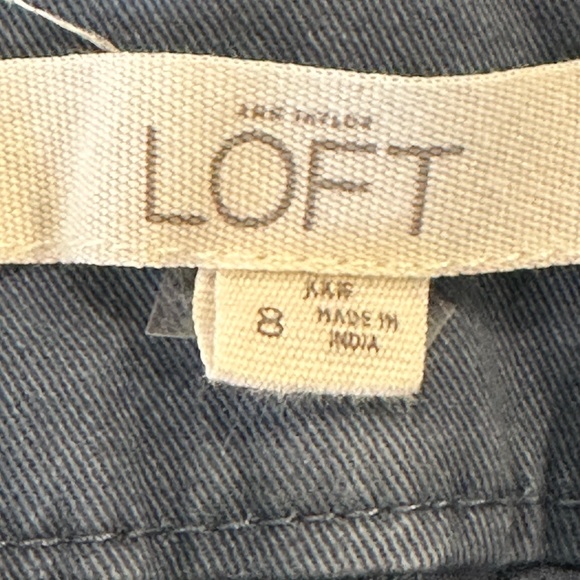 LOFT Blue Straight Leg Pants Professional Wear - Picture 7 of 7